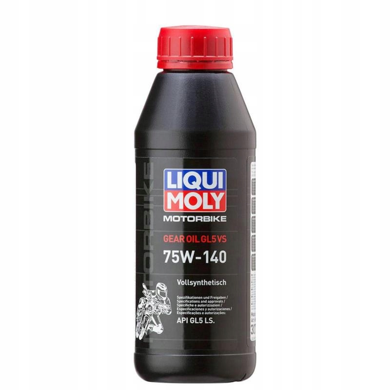 

Liqui Moly MotorBike Gear Oil 75w140 500ml 3072