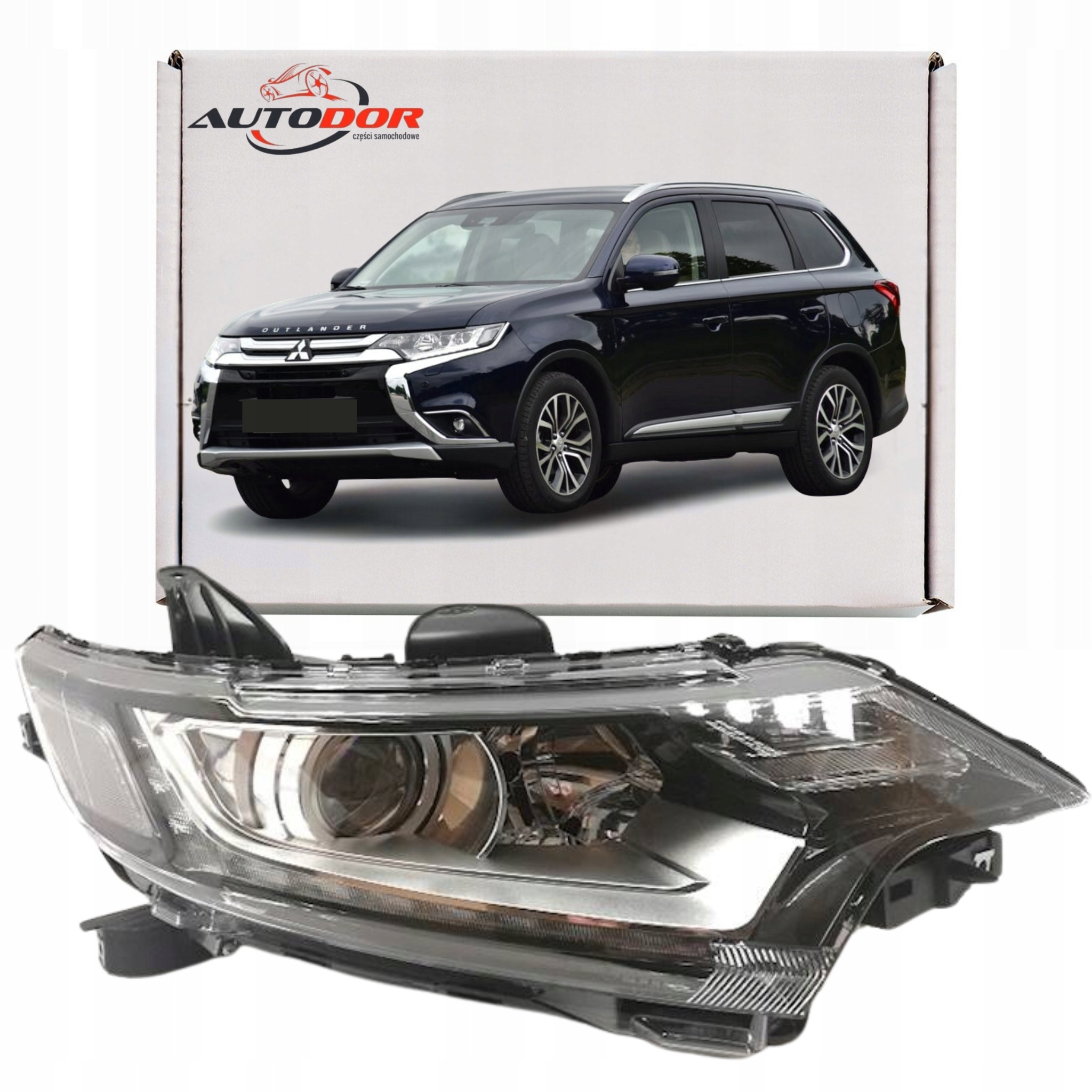 Mitsubishi Outlander III 2015 – Lampa Světlomet Elektrická Pravá Motorek