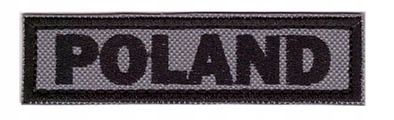 POLAND ____ ŁATKA, NASZYWKA 2,5x10cm