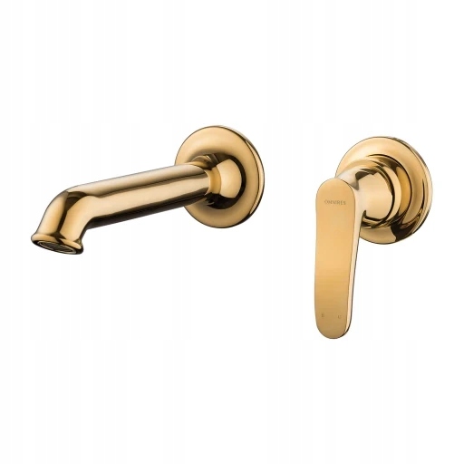 Art Deco podomietková umývadlová batéria, zlatý lesk (AD5115GL) /sm/