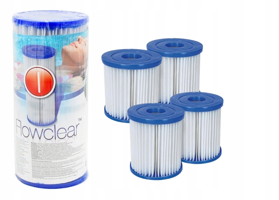 

Filtr Filtry do pompy typ I 58093 4szt Bestway