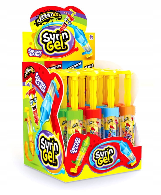 Levně Johny Bee Syrin Gel Gel pro vytlačování v stříkačce 16 Ks.