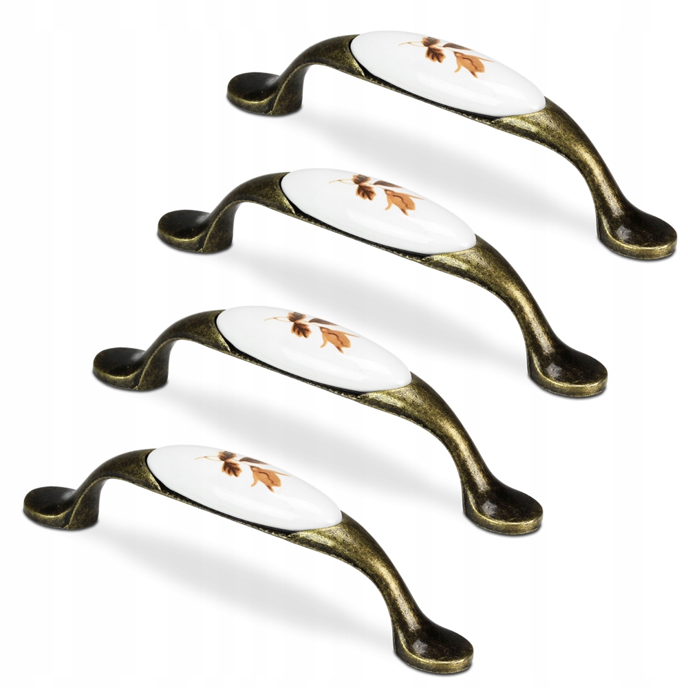 

4x Uchwyt Meblowy Uchwyt Do Szafki Kuchennej Retro