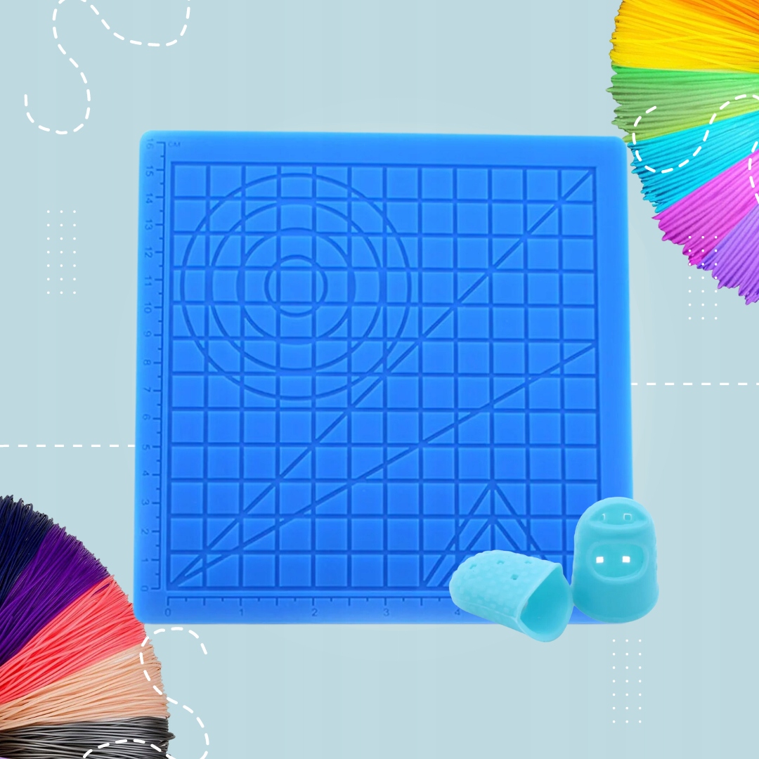 MATA SILIKONOWA DLA DŁUGOPIS 3D FORMA SZABLONY 3D Producent Hikey