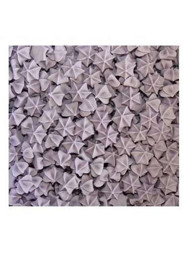 Levně udanewypieki Dekorace Posypka mini sněhové pusinky hvězdičky fialové 40g