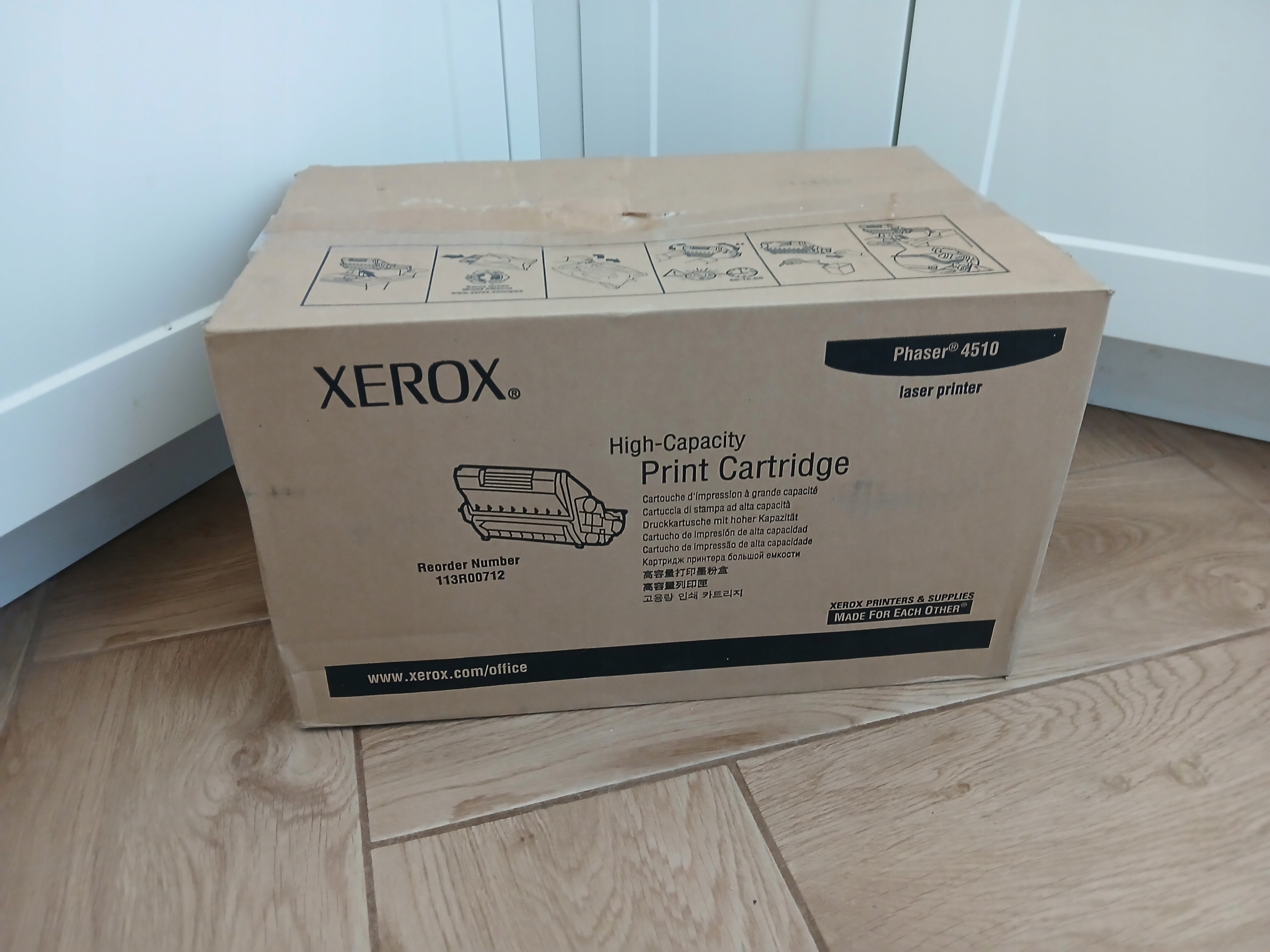 Toner Xerox 113R00712 Black Originál Phaser 4510