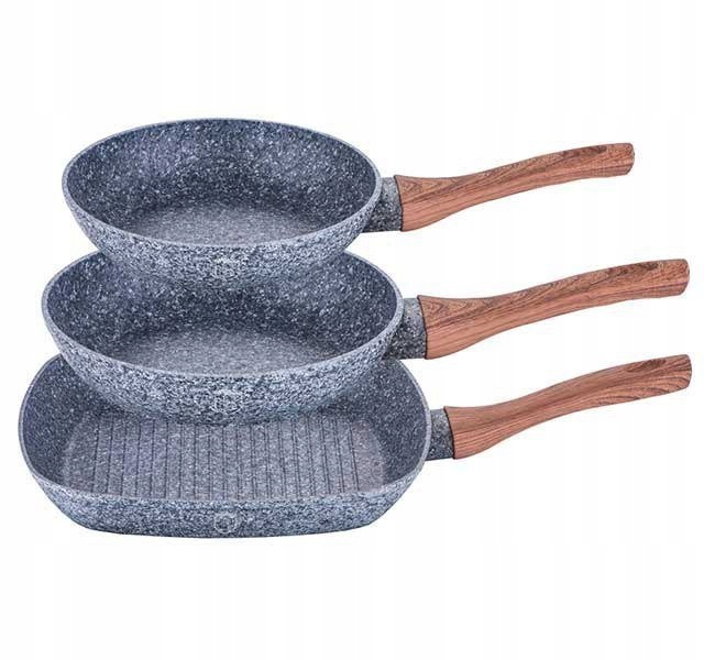 Sada 3 Granitových Panvíc Berlinger Haus BH-1215