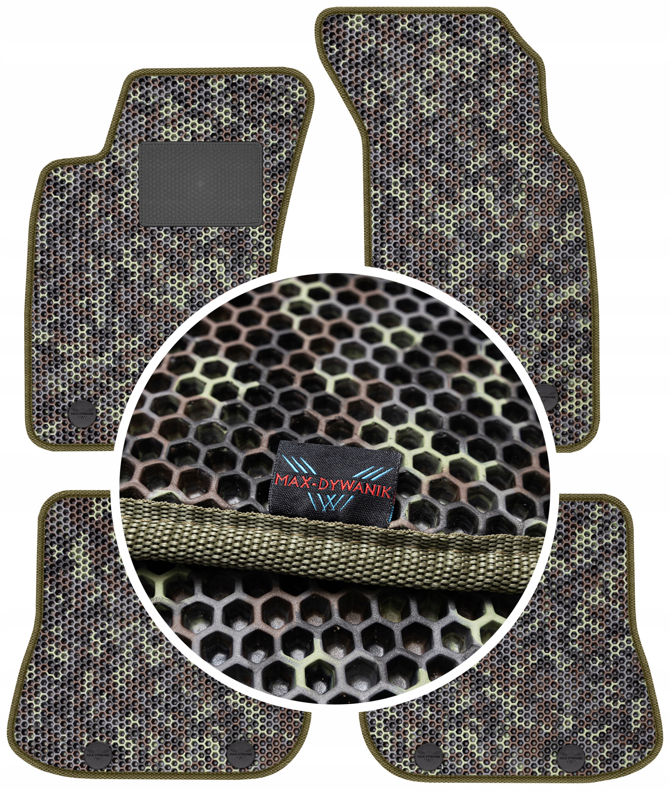 Audi A4 B5 1999-2000 Gumové rohože Eva Moro