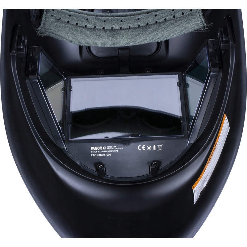 PRZYŁBICA AUTOMATYCZNA PANORAMICZNA MAGNUM PRO BLACK TRUE COLOR Liczba sensorów 4