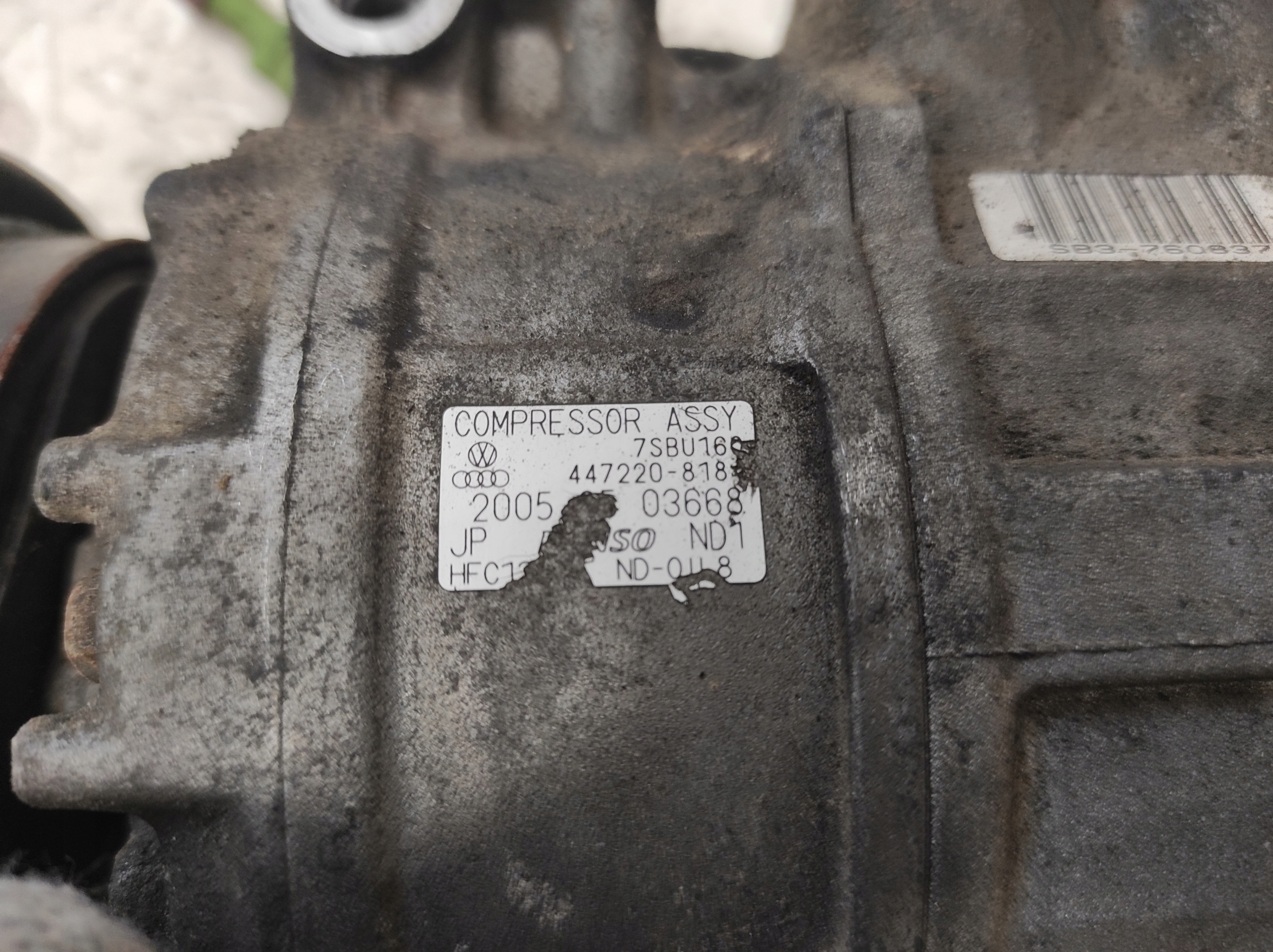 vw PASSAT B5 FL РЕСТАЙЛИНГ 00- 2.0tdi компрессор кондиционера 447220-8180