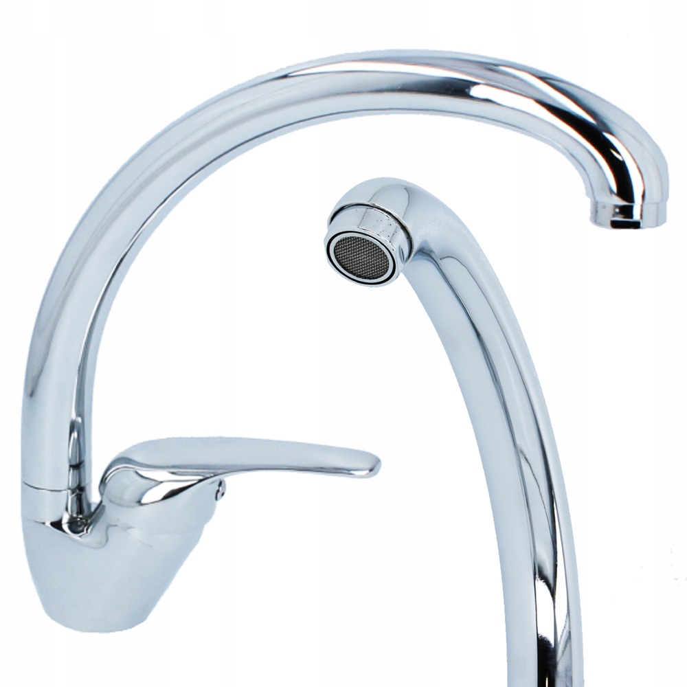 

Bateria kran zlewozmywakowy stojący skośny S