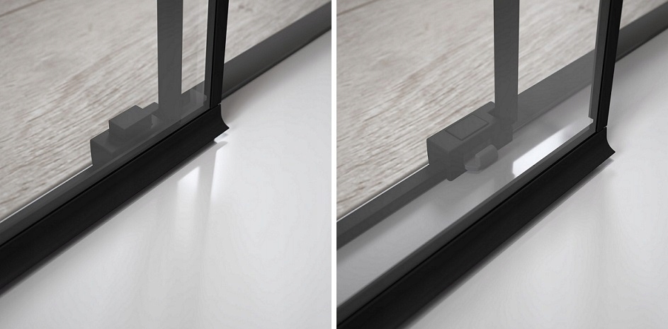 Drzwi RADAWAY Idea Black DWJ Factory 150 LEWE Kod producenta 387019-54-55L