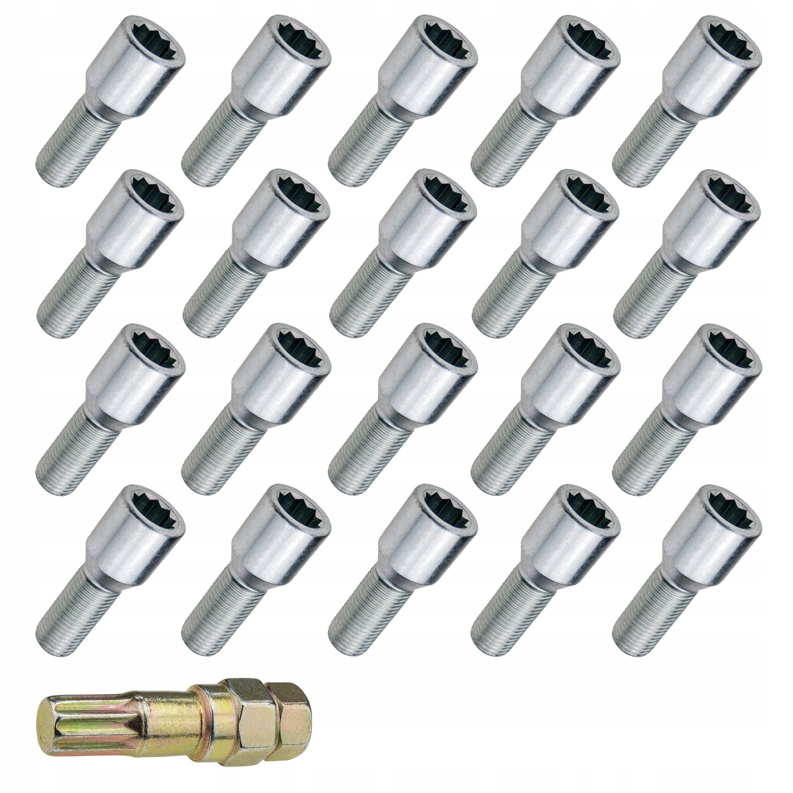 Šrouby M14X1,5 Torx Pro Kola Alfa Romeo Fiat Citroen Peugeot Renault Nissan