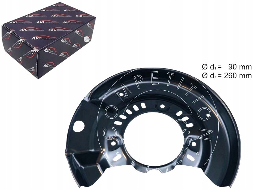 OSŁONA TARCZY HAM.PRZEDNIA PRAWA AIC