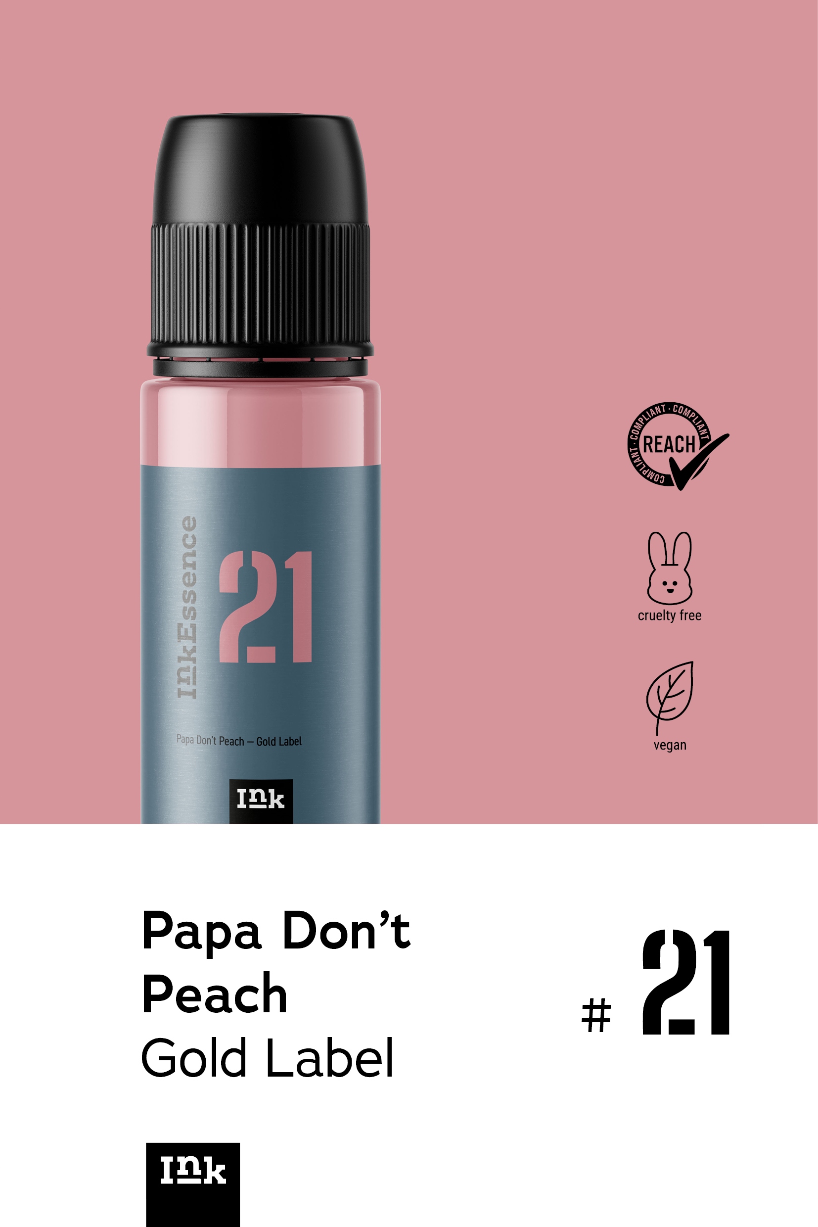 Barva na tetování-Ink Essence 21 (Papa Don't Peach) 30 ml.