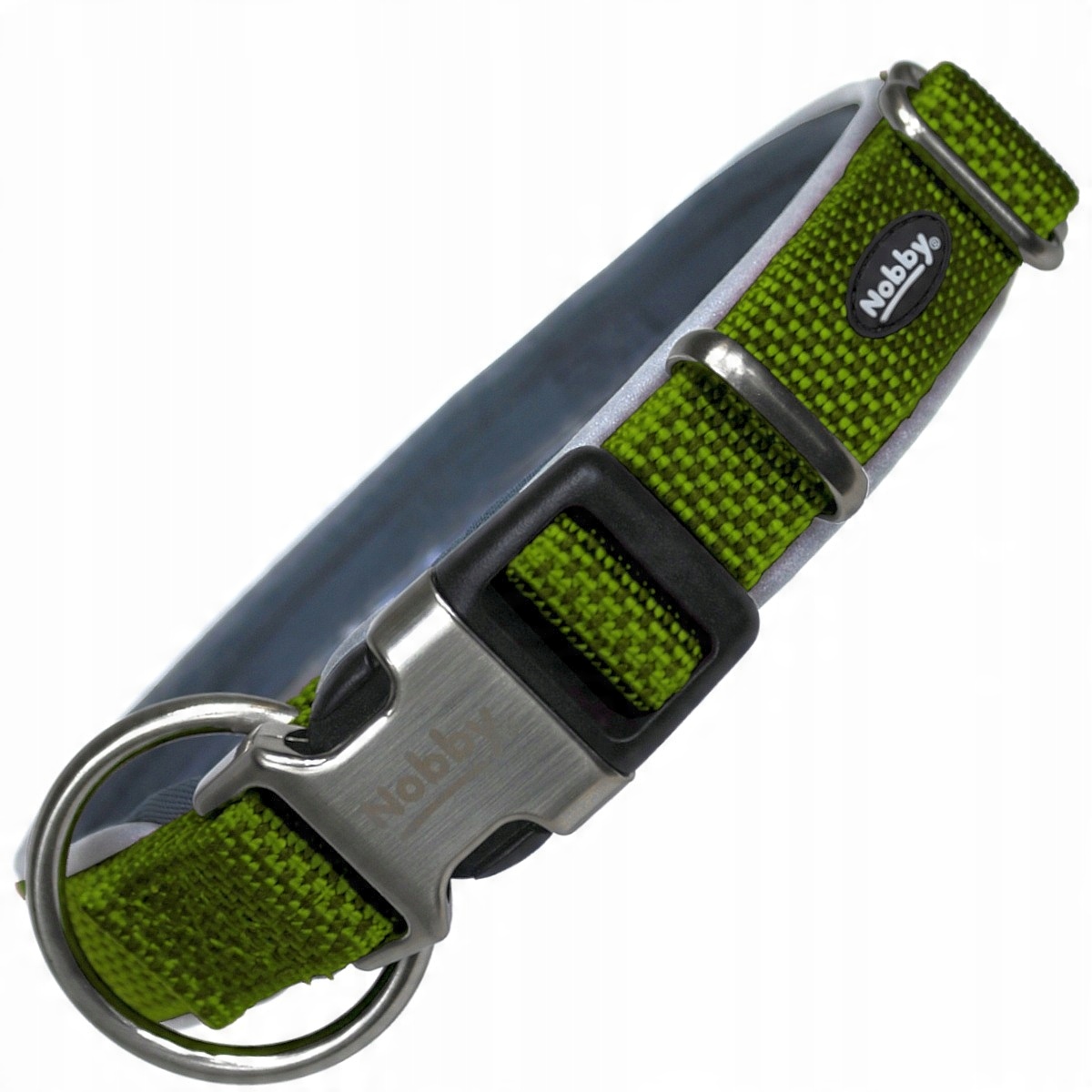 

Widoczna Obroża Psa Nylon Neopren Metal S-m 38-47