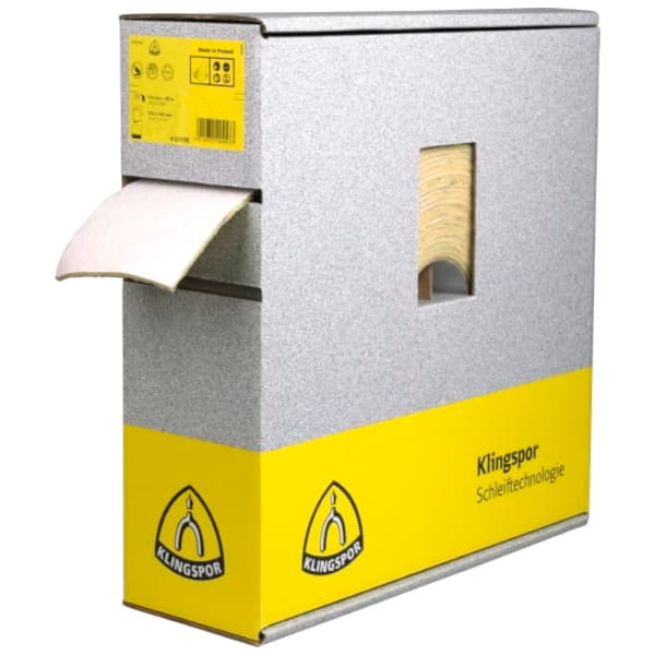Papier ścierny na gąbce Klingspor Ps 73 Bwf gr.P150 115 × 25 m