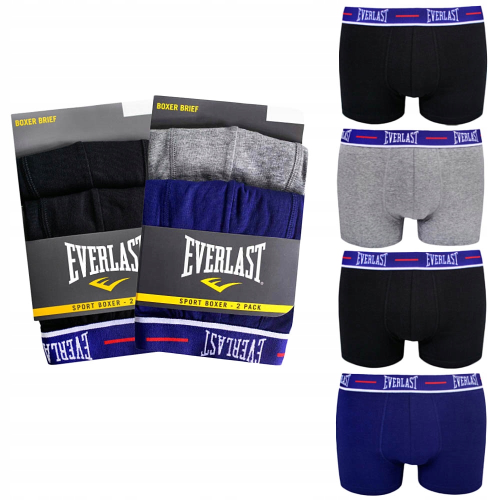 

Everlast Bokserki Męskie BM361 4PAK XXL