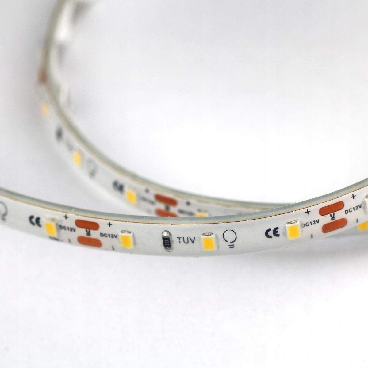 TAŚMA 60LED 12V/DC 2835 IP67 4000K 6W/m CRI90+ WODOODPORNA / 1 METR Marka inna