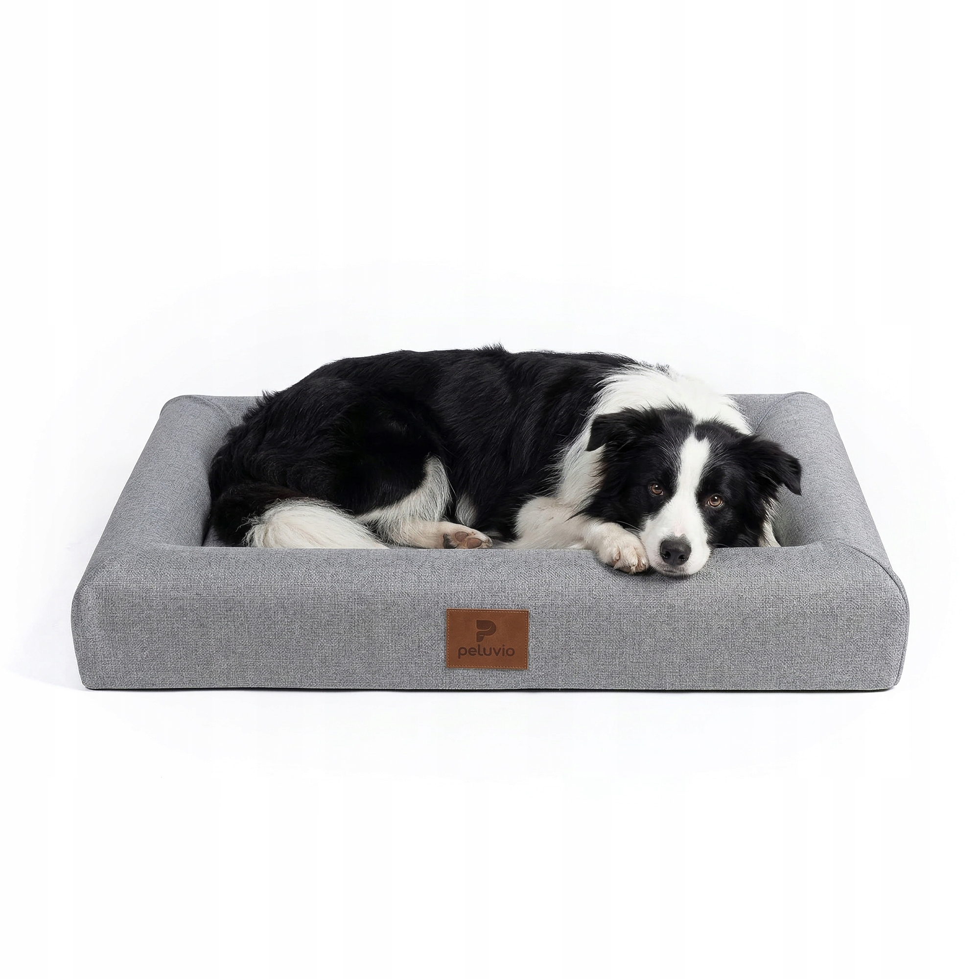 Pelíšek pro psa, měkké, Paměťová Pěna, odnímatelný potah Peluvio Kibi M