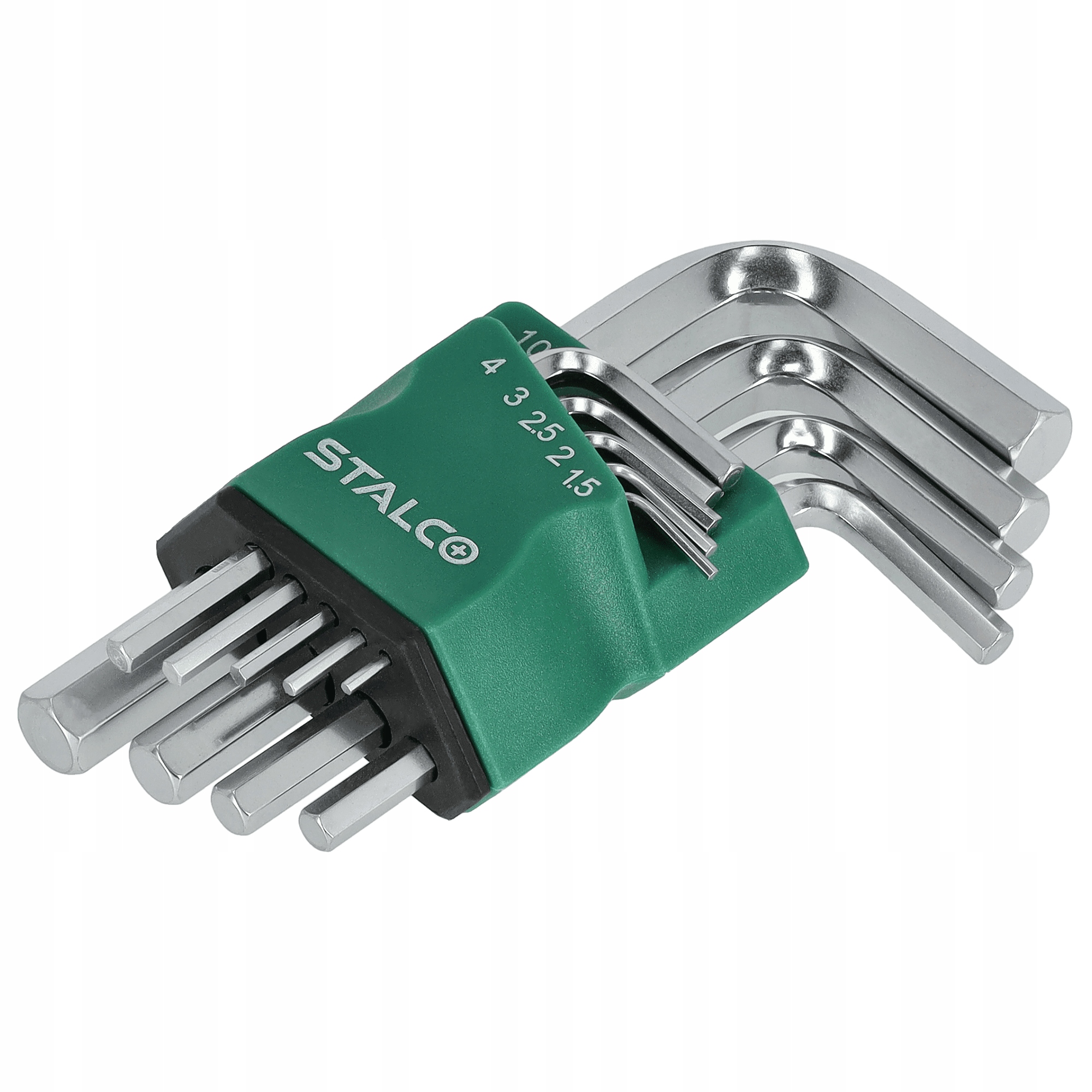 STALCO KLUCZE IMBUSOWE 9 ELEMENTÓW 1,5-10MM