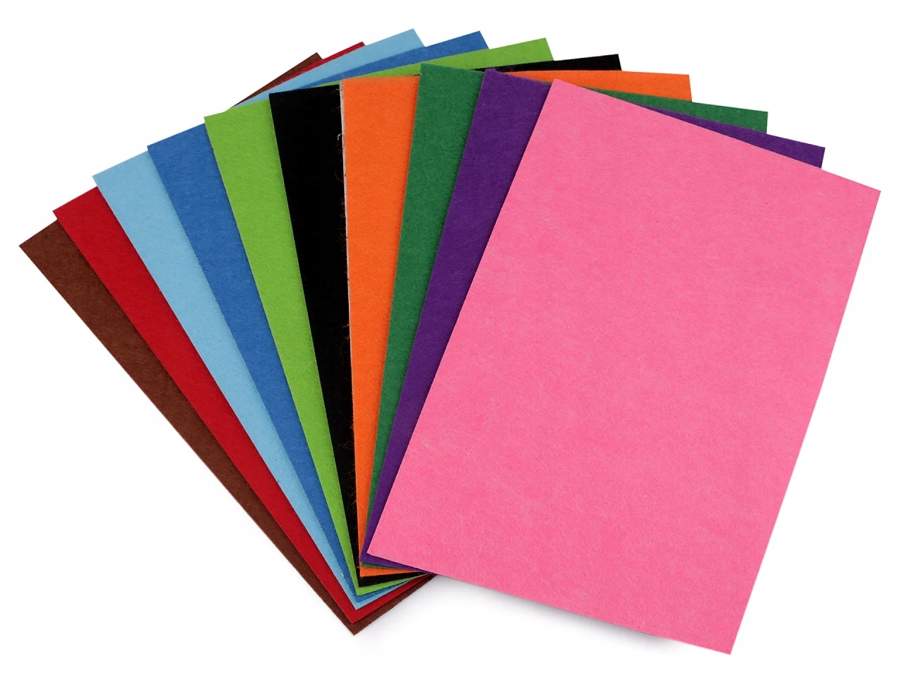 Filc dekoracyjny 20x30cm samoprzylepny 1 mix