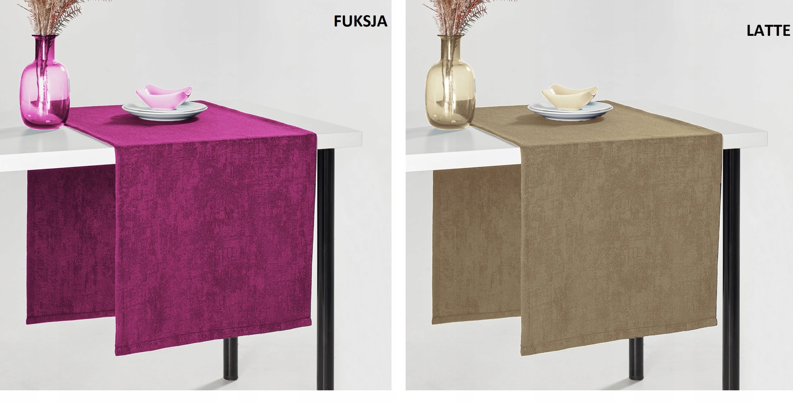 BIEŻNIK GRUBY VELVET 40x130 WELWET WELUR KOLORY Typ bieżnik