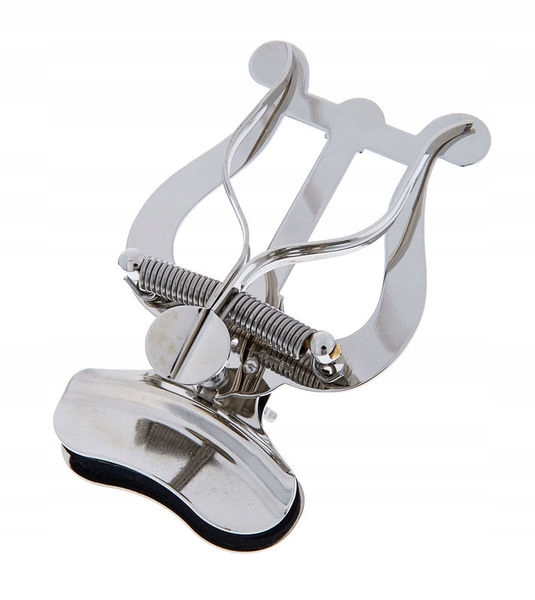 Lirka Trąbka RMB duża 2 dociska. nikiel na czarę