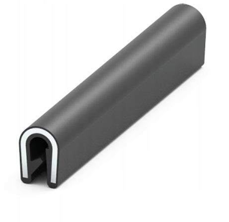 Osłona krawędzi 1-2mm PVC czarna