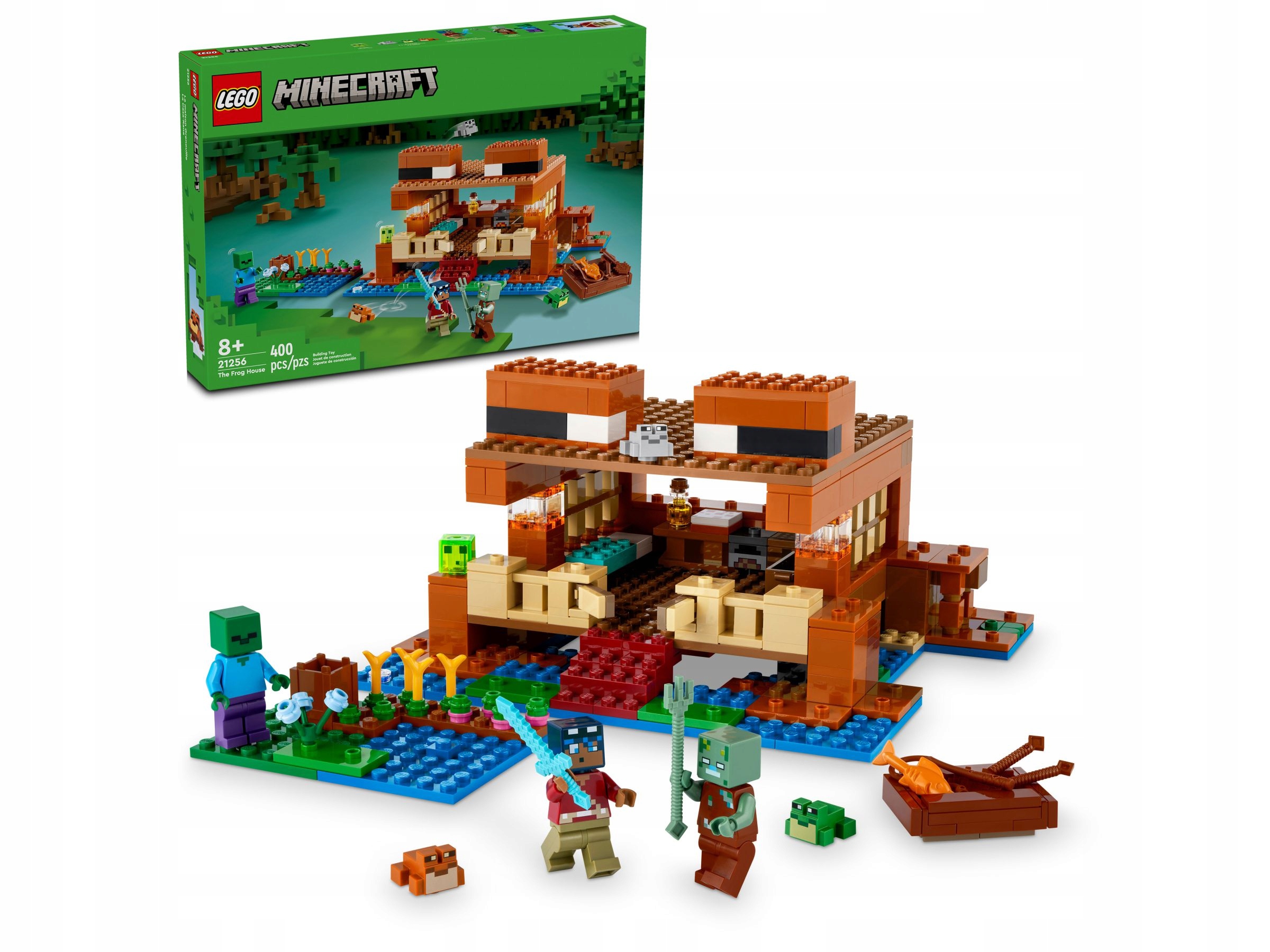 stavebnice Lego Minecraft 21256 Žabí domek
