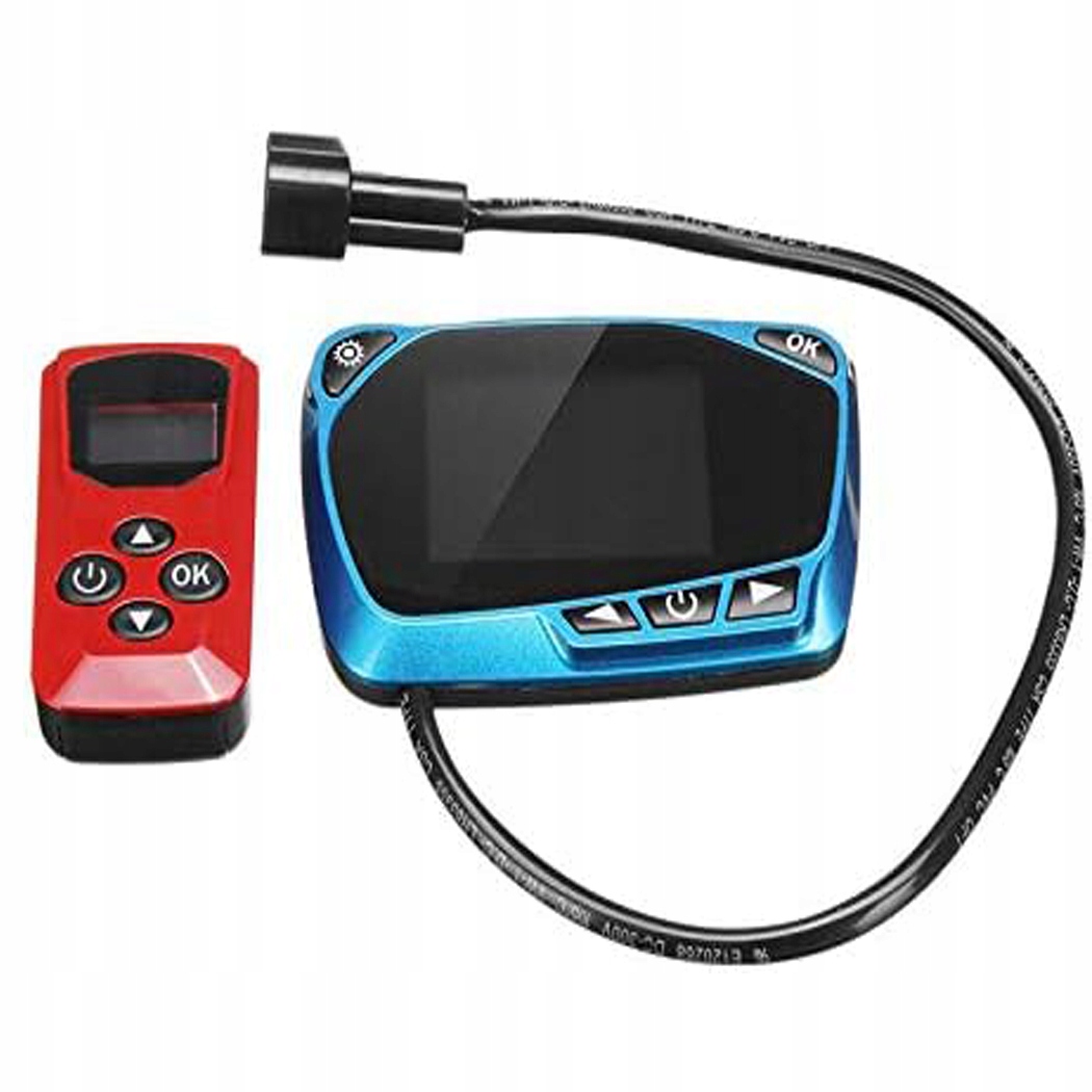 LCD Ovladač Vypínač Pro Nezávislé Topení Ovladač Monitoru 12/24V