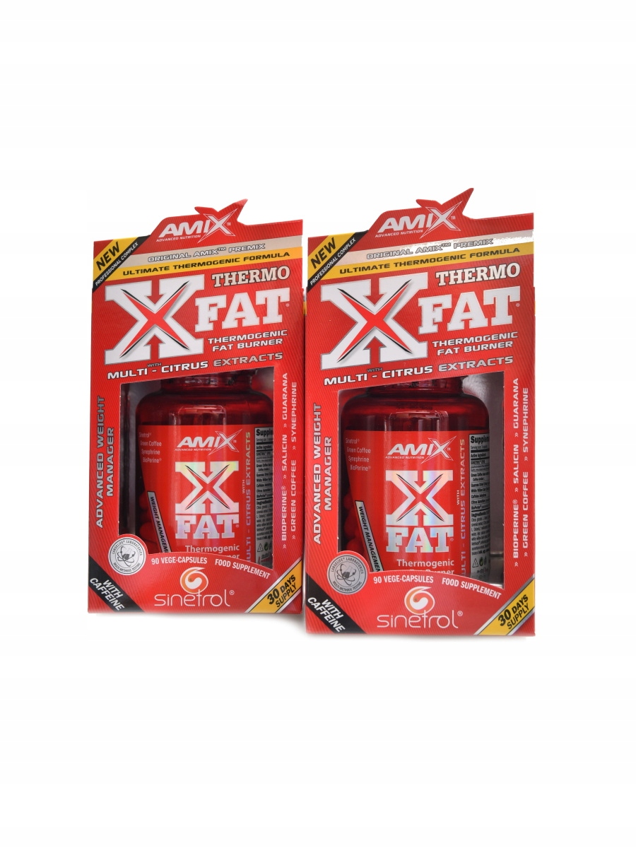 Amix X-Fat Thermogenic Fat Burner 2 x 90cps Duopack