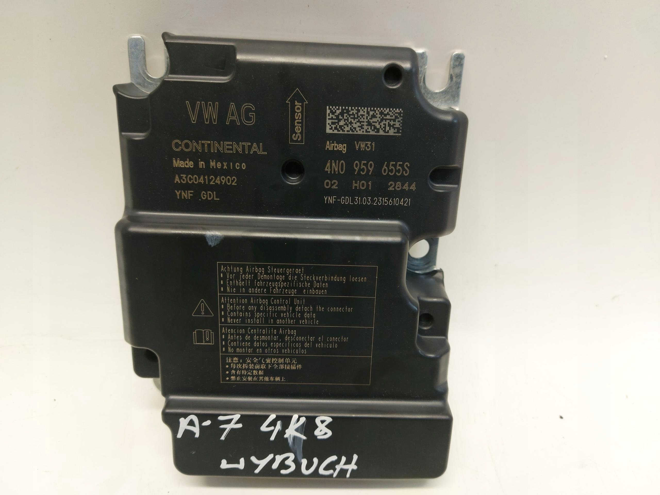 Audi A7 4K8 45 TFSI module control unit 4N0959655S