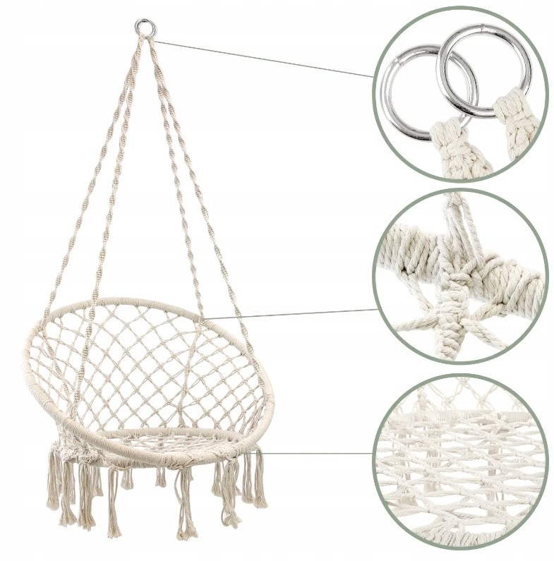 FOTEL WISZĄCY BOCIANIE GNIAZDO HUŚTAWKA OGRODOWA Rodzaj bocianie gniazdo