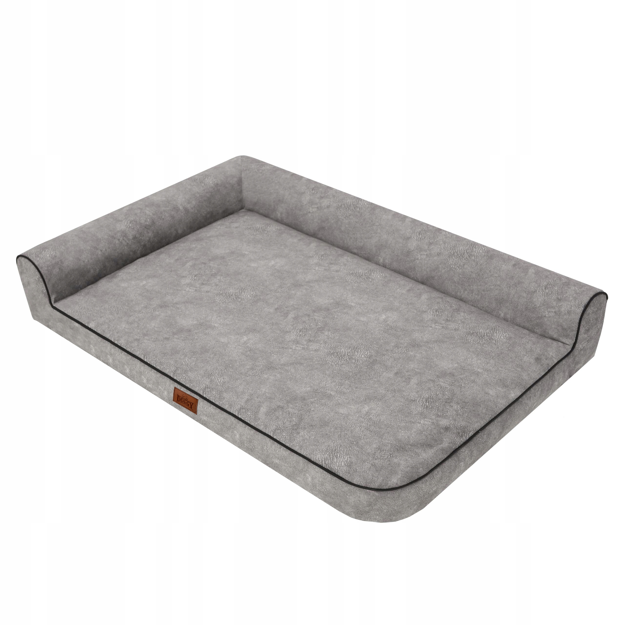 Levně Doggy Best pelíšek pro psa šedá 100 cm x 66 cm