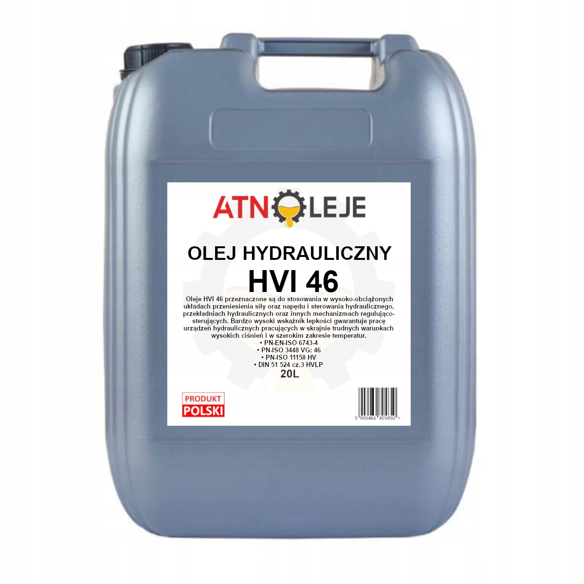 Olej Hydrauliczny Hvi 46 20L Premium