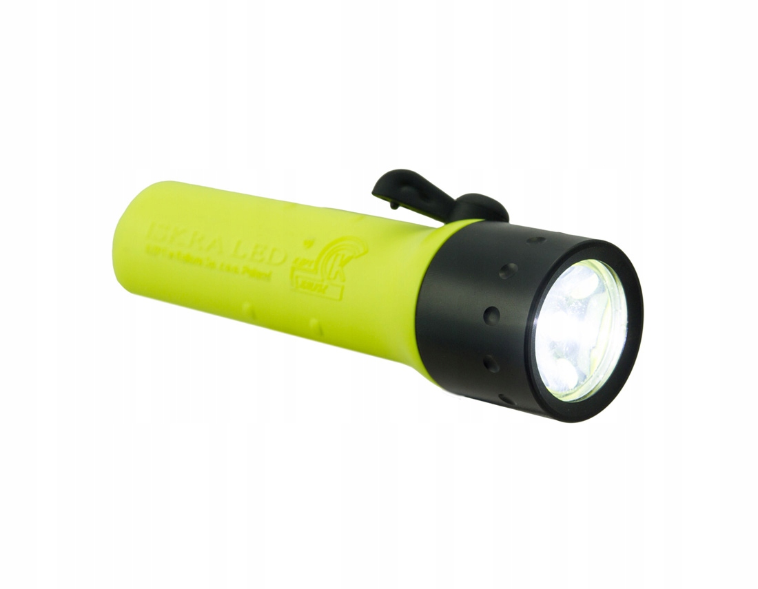 Latarka Iskra Led Strażacka Nahełmowa