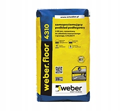 

Samopoziomujący podkład weber.floor 4310 25 kg
