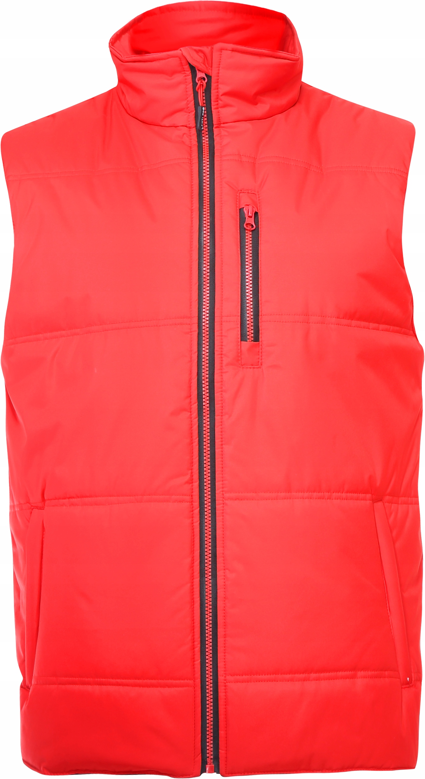 BEZRĘKAWNIK OCIEPLANY CZERWONO-CZARNY, "L", CE, LAHTI Model L41315