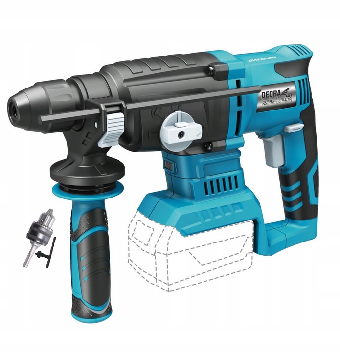 

Młotowiertarka Akumulatorowa Sds plus 18V 2,5 J
