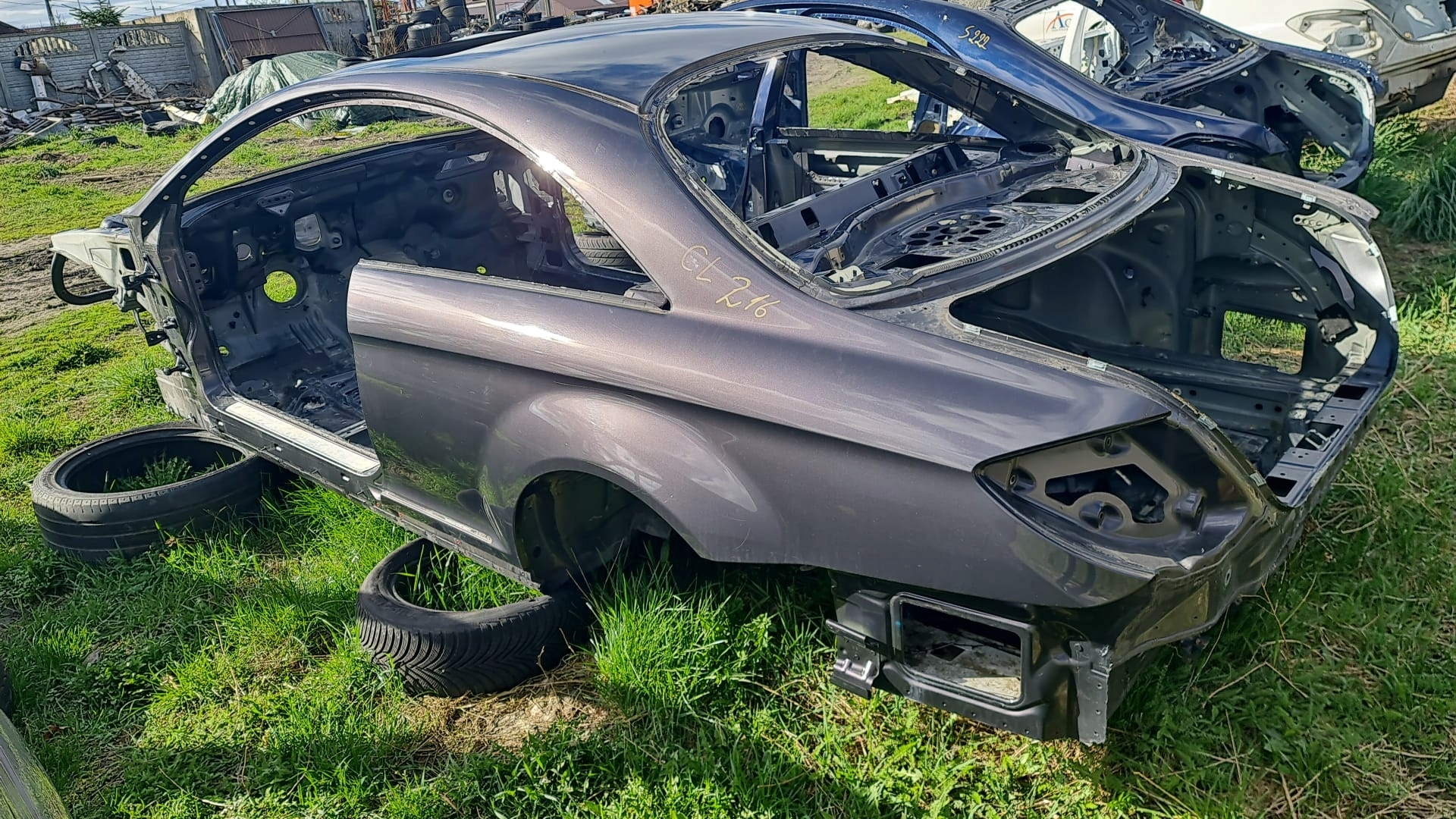 MERCEDES CL W216 216 63 AMG KAROSERIA KASTA ĆWIARTKA BŁOTNIK PRÓG DACH