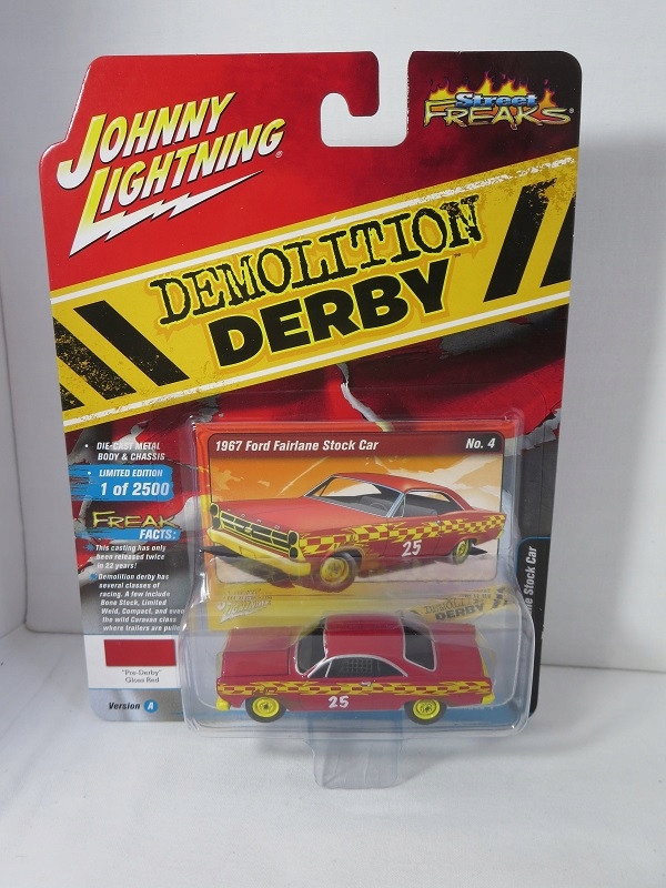 Johnny Lightning 1:64 Ford Fairlane Stock Car 67 r • Cena, Opinie - Allegro