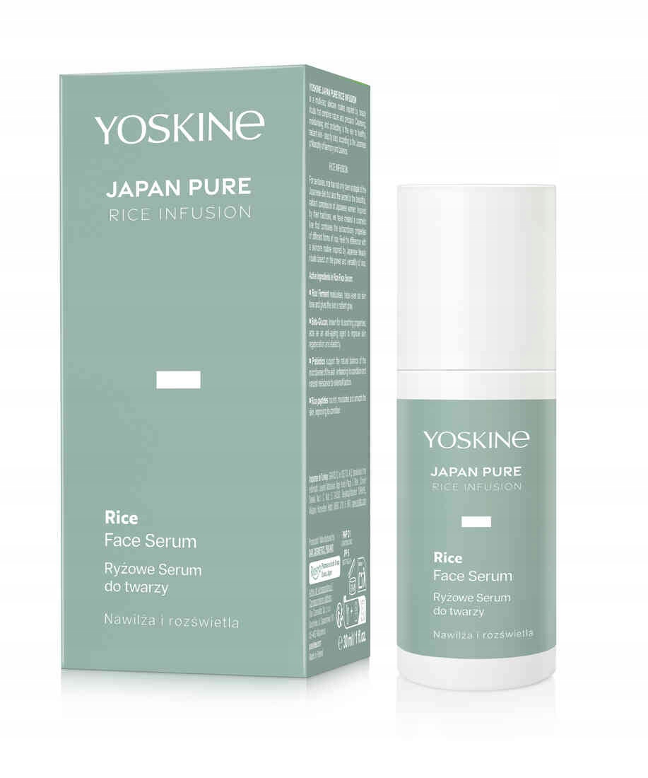 Yoskine Japan Pure Rice Infusion Rýžové sérum na obličej 30 ml