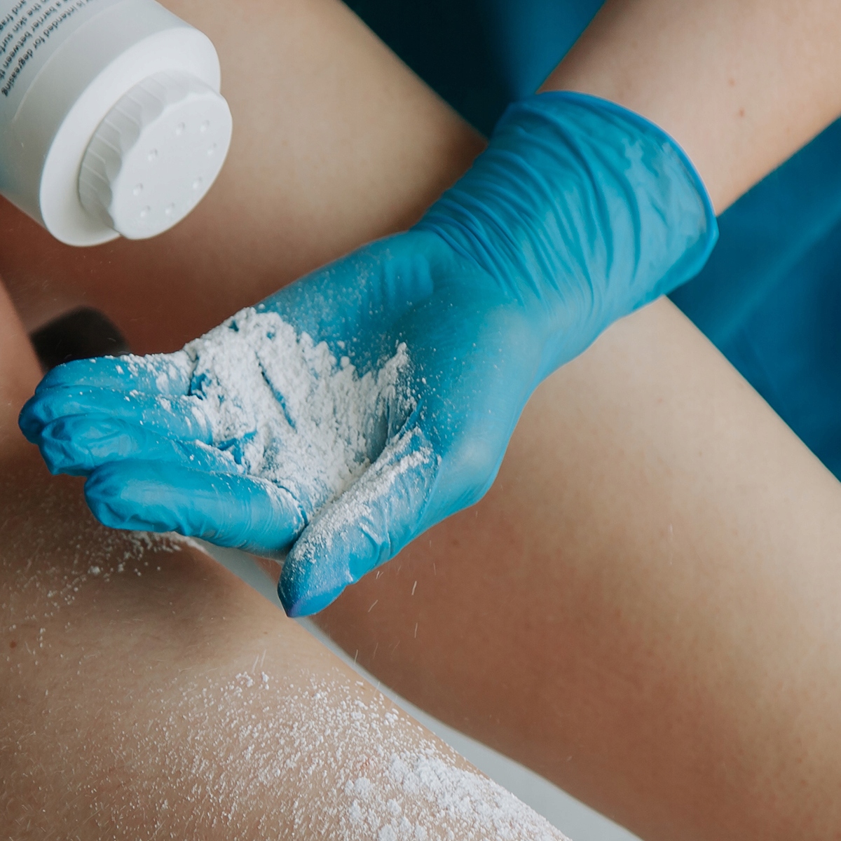 TALK KOSMETYCZNY Italwax do depilacji puder 150g Postać w pojemniku