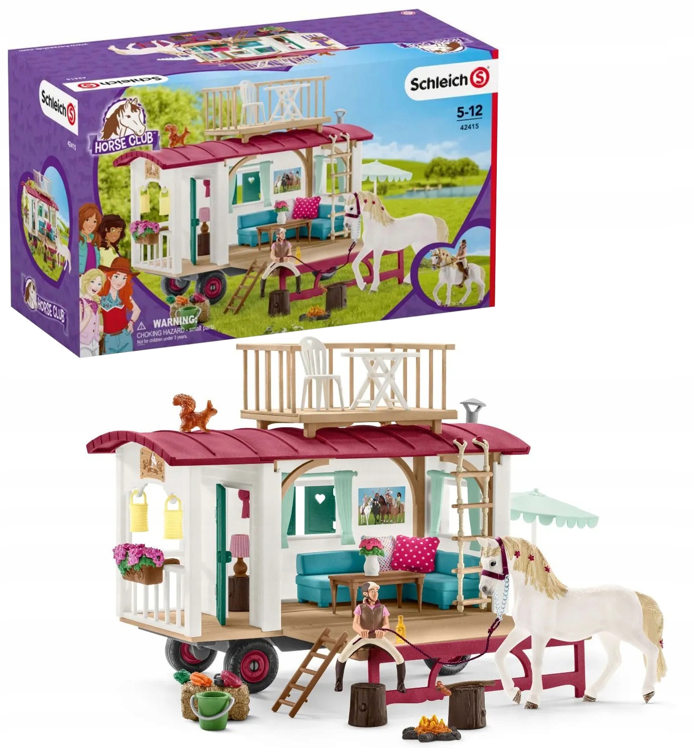 

Schleich Wóz mieszkalny do tajnych spotkań klubu