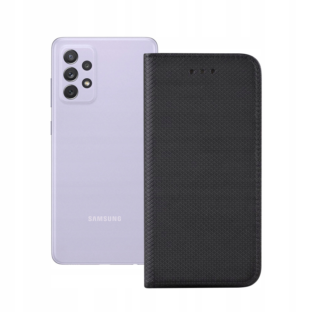 

Etui Z Klapką Szkło Do Samsung Galaxy A52 Czarny