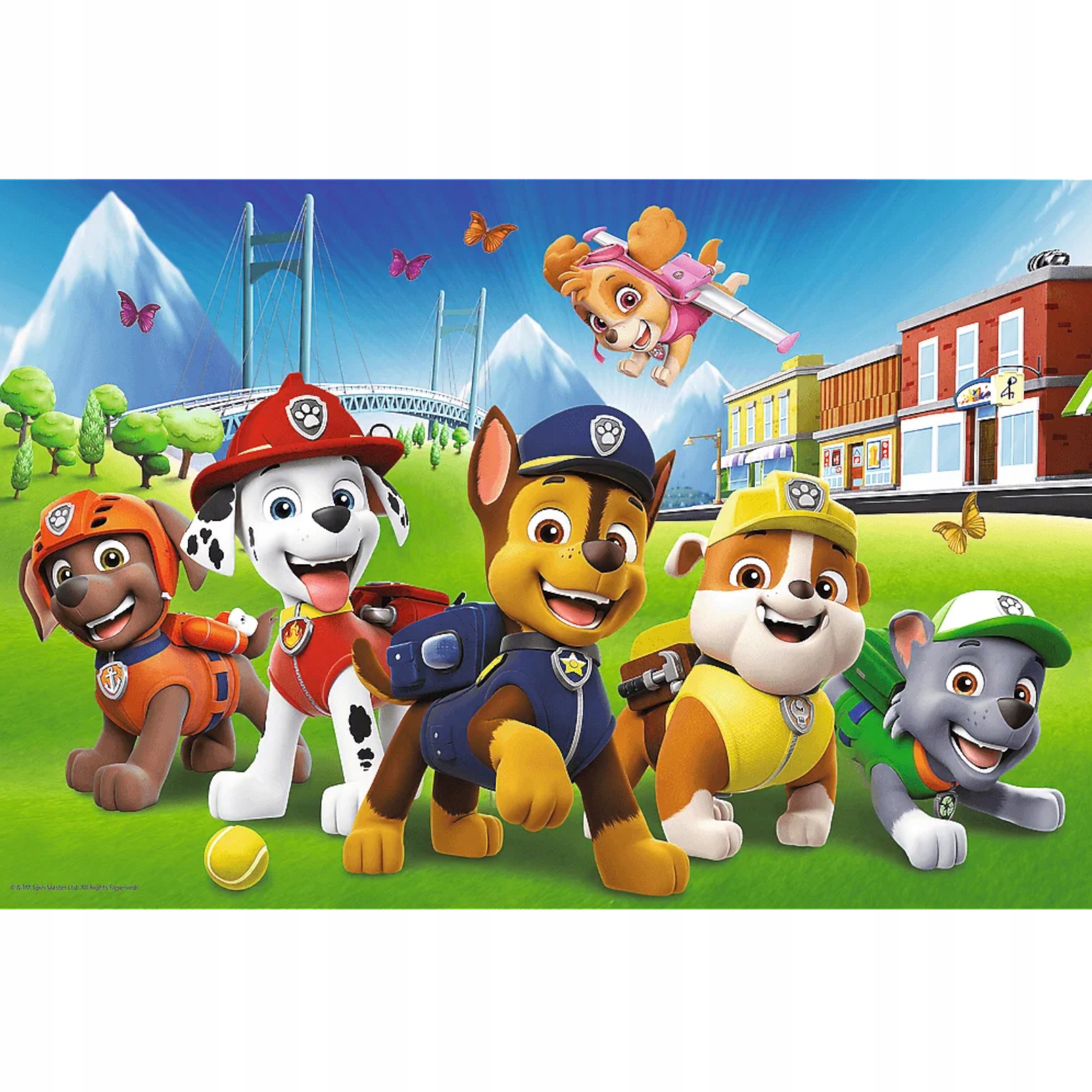 Puzzle Trefl Psi patrol 60 el. Psi Patrol na polanie 17375 Kod producenta 17375