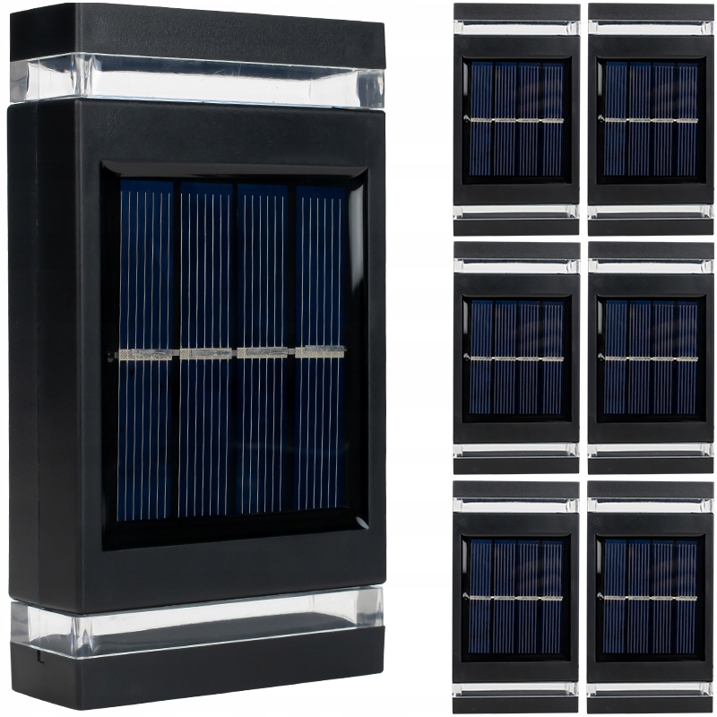

6x Lampa Solarna Led Do Altany Ścienna Ogrodowa