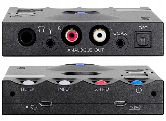 CHORD HUGO 2 PRZENOŚNY WZMACNIACZ SŁUCHAWKOWY DAC Waga produktu 365 g