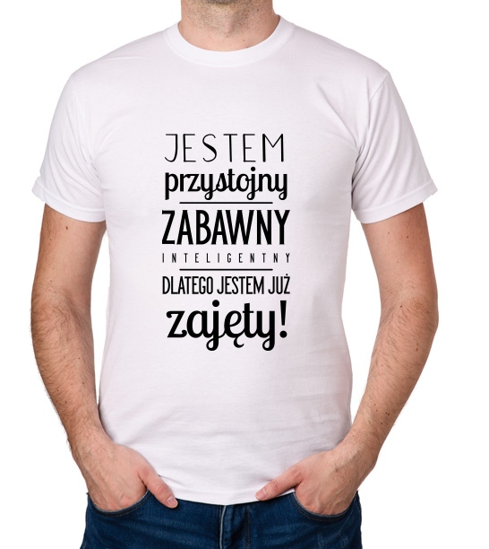 

koszulka Jestem Już Zajęty prezent